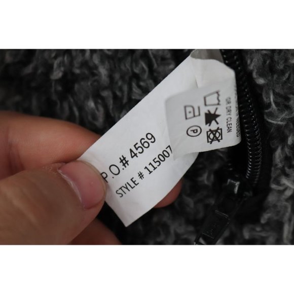 Carbon 2 Cobalt Reversible Vest Mens XL Sherpa Fleece Quilted Full Zip black - Picture 6 of 13